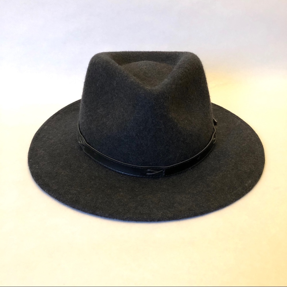 Pendleton Gray Wool Indy Hat